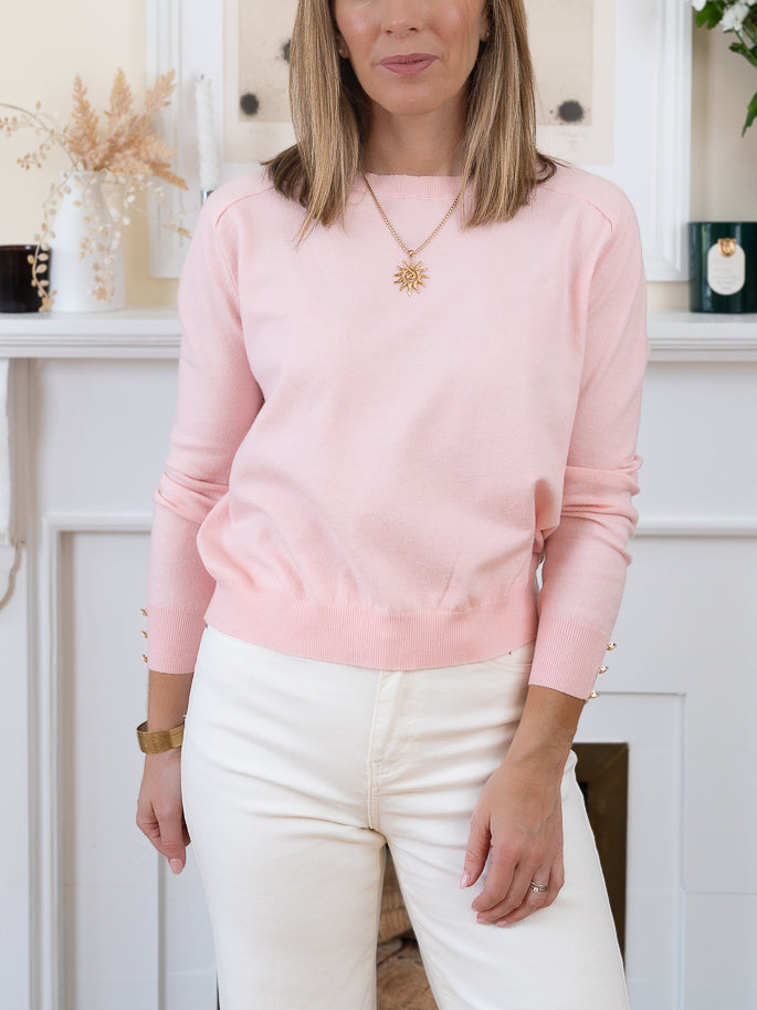 Baby Pink Marian Jumper