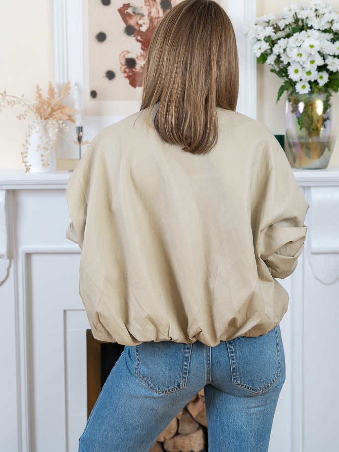 Beige Arizona Bomber