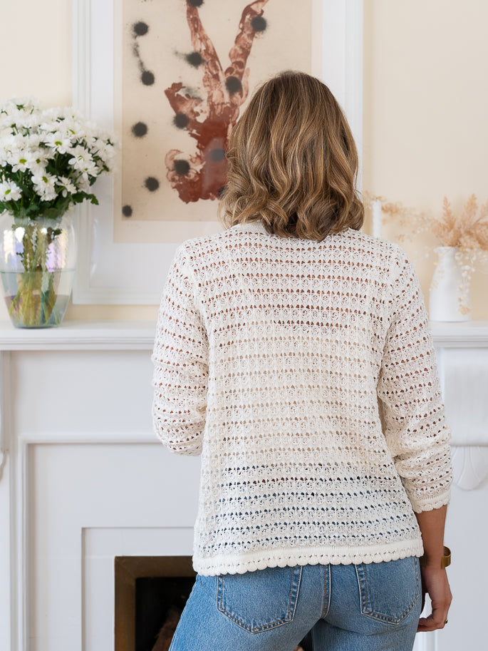 Ecru Chiara Cardigan