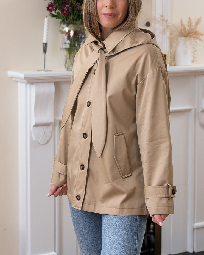 Beige Cleo Jacket