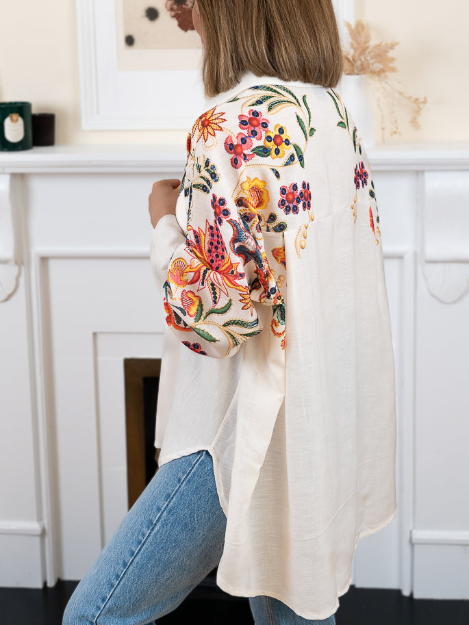 Beige Iza Shirt