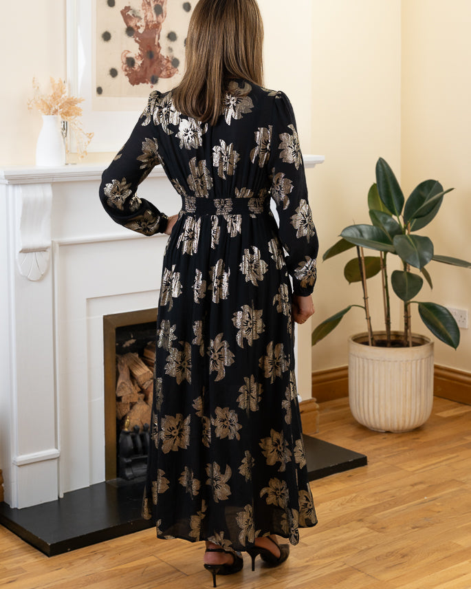 Black Brooklyn maxi dress