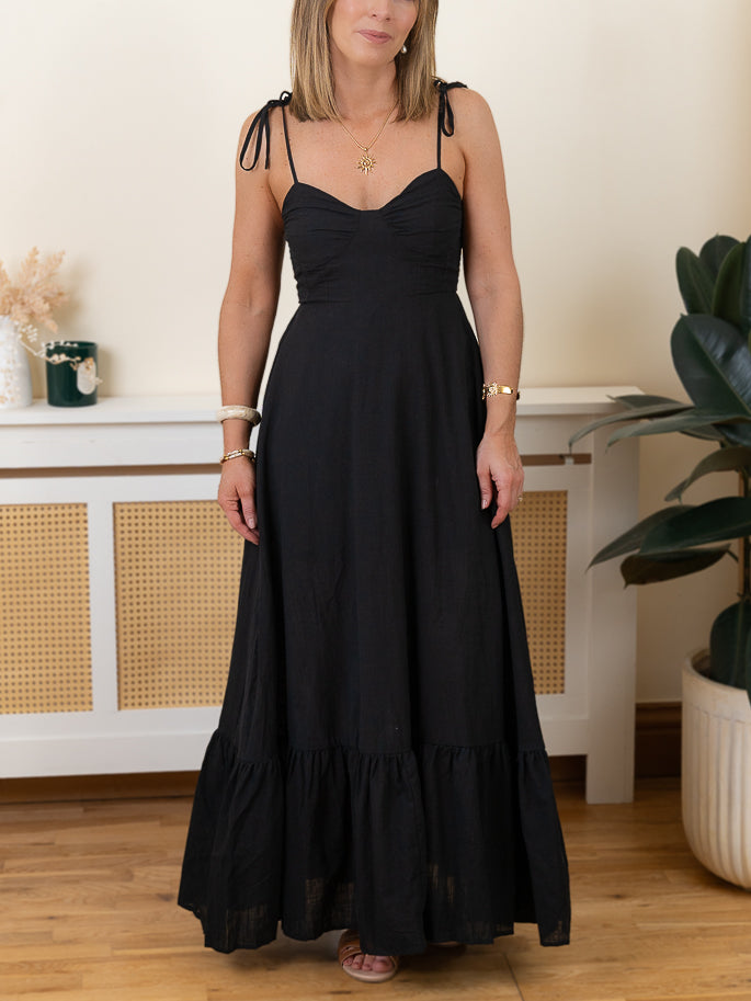 Black Eleanor Dress