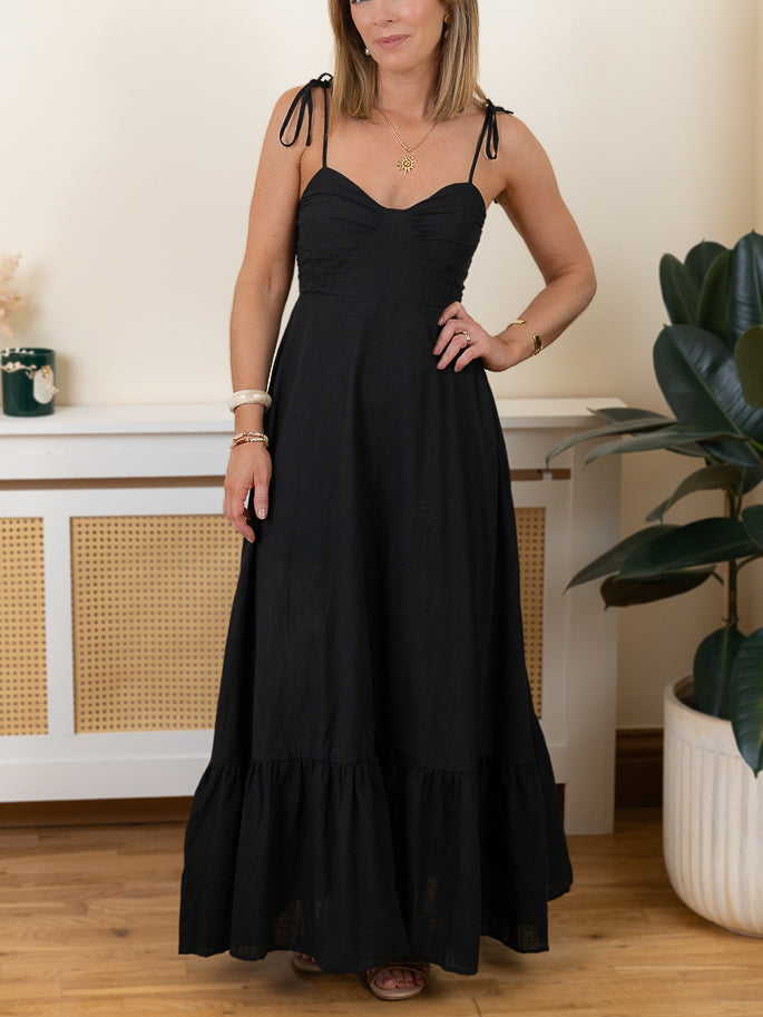 Black Eleanor Dress