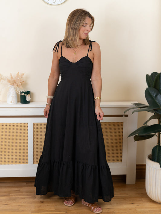 Black Eleanor Dress