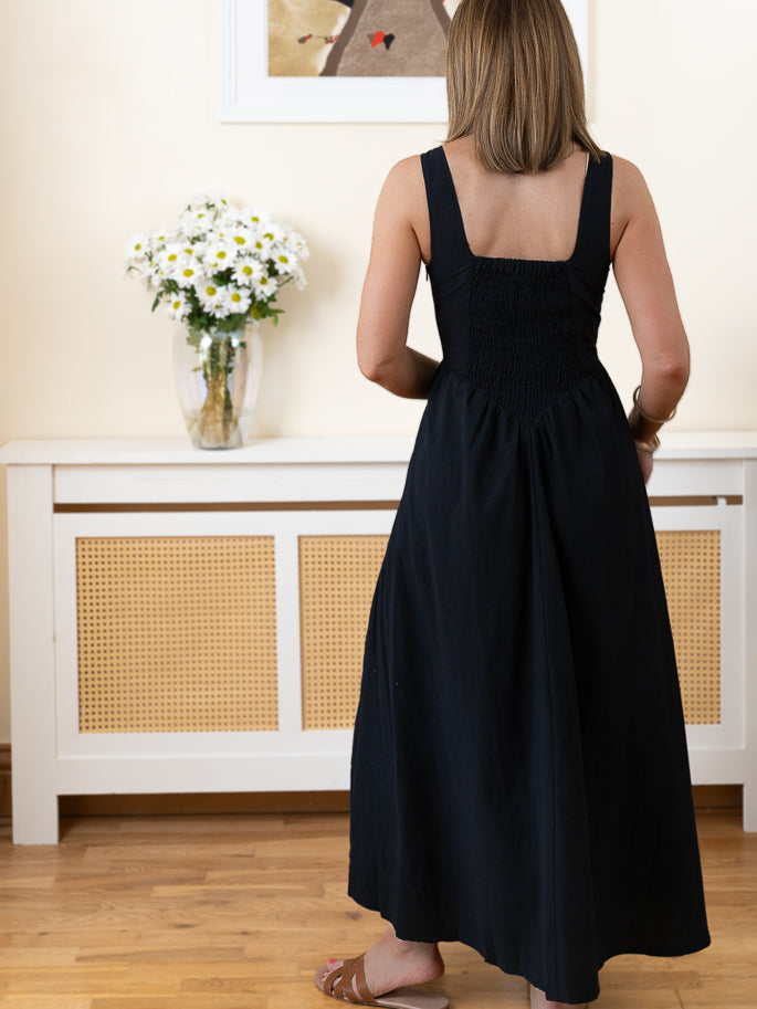 Black Elena Dress