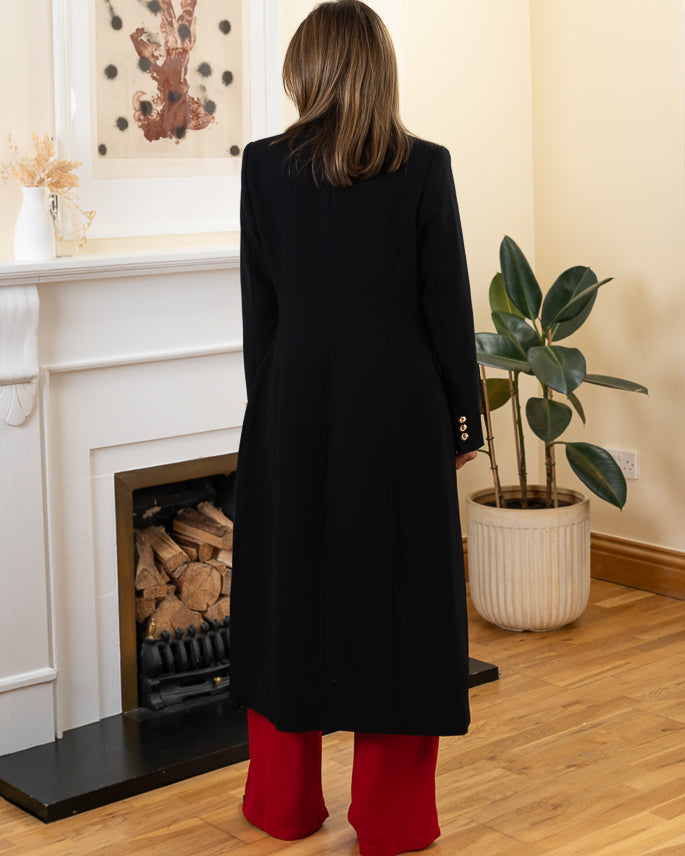 Black Olivia Coat