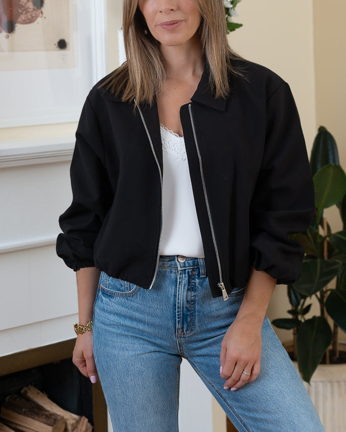 Black Jane bomber jacket