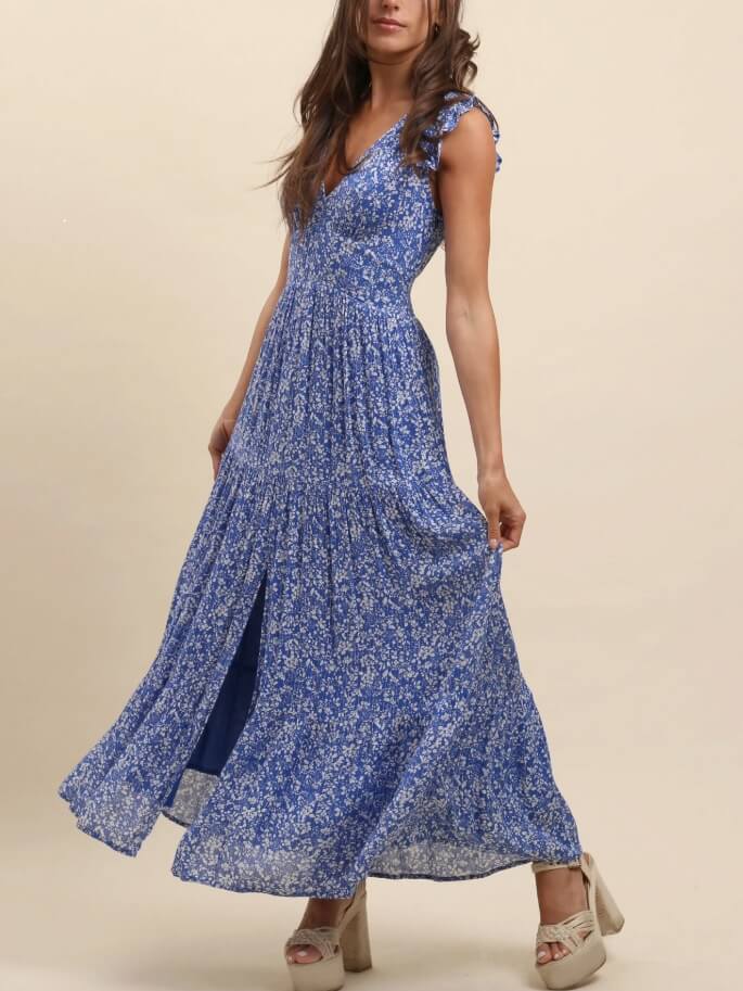 Blue Cannes Dress