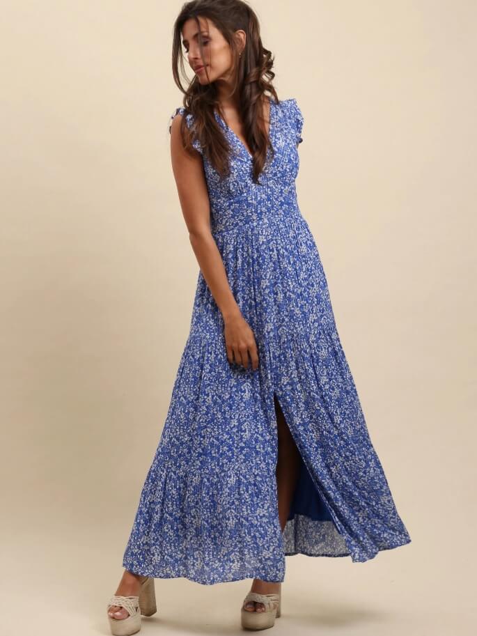 Blue Cannes Dress