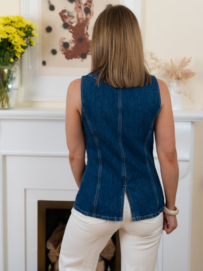 Blue Jacob Waistcoat