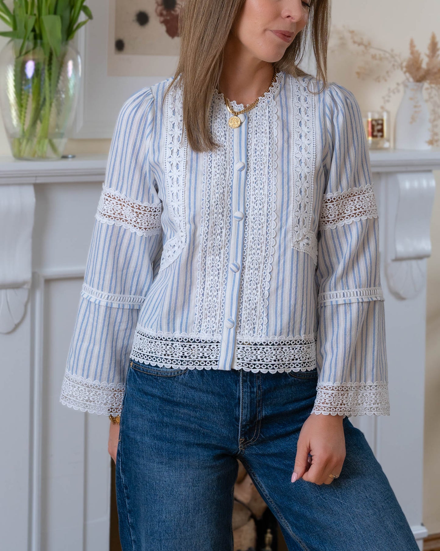 Blue Jade Blouse