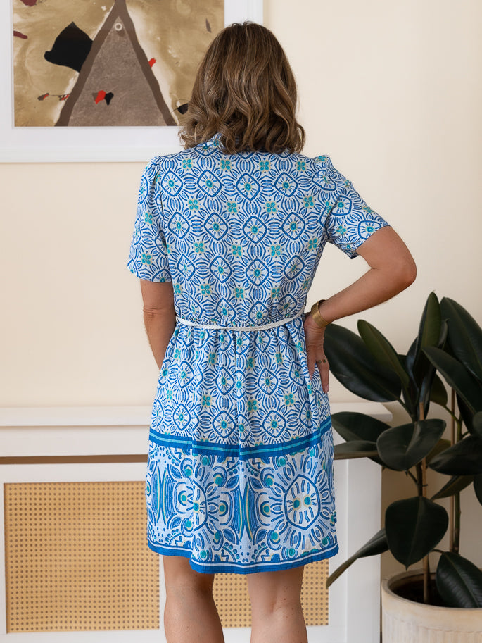 Blue Matilde Dress