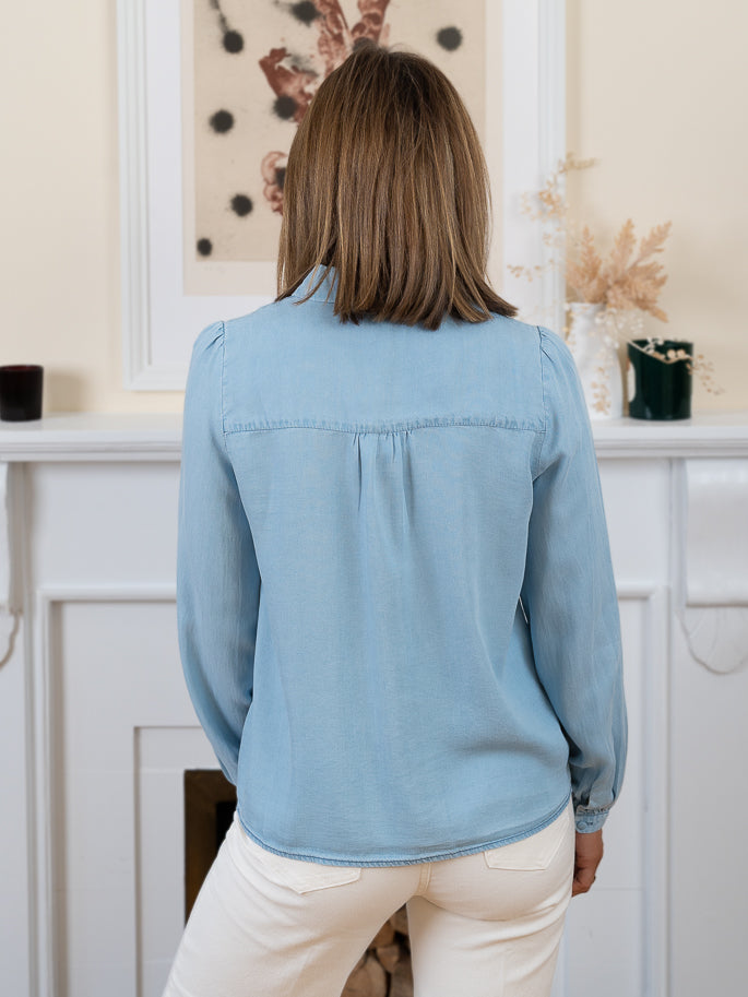 Blue Terry Shirt