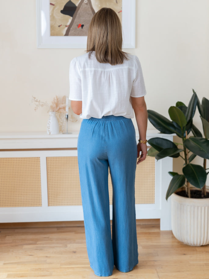 Blue Vivienne Trousers