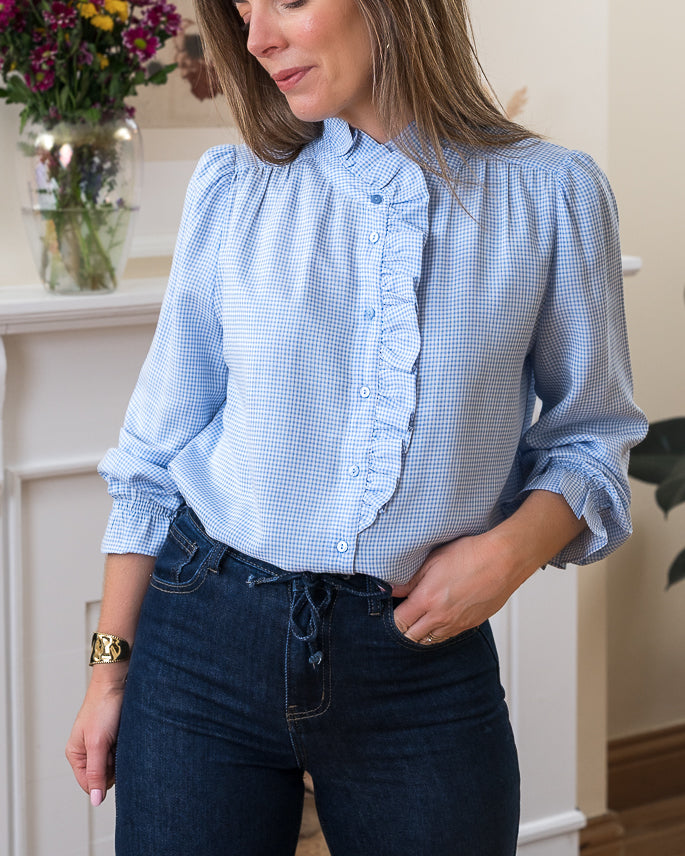 Blue Coline Blouse