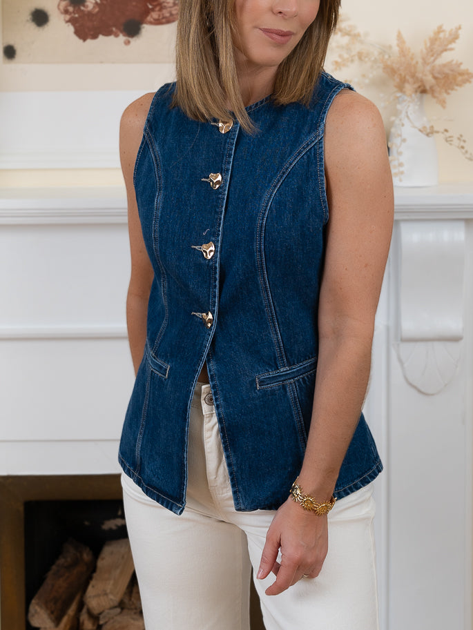 Blue Jacob Waistcoat