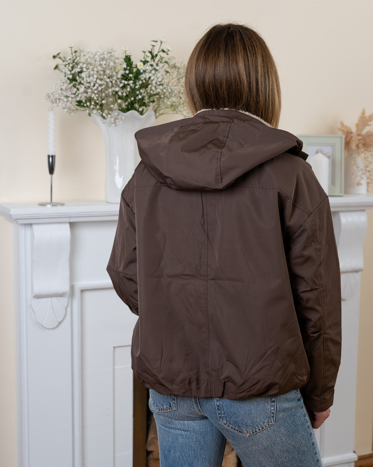 Brown Jonas Waterproof Jacket