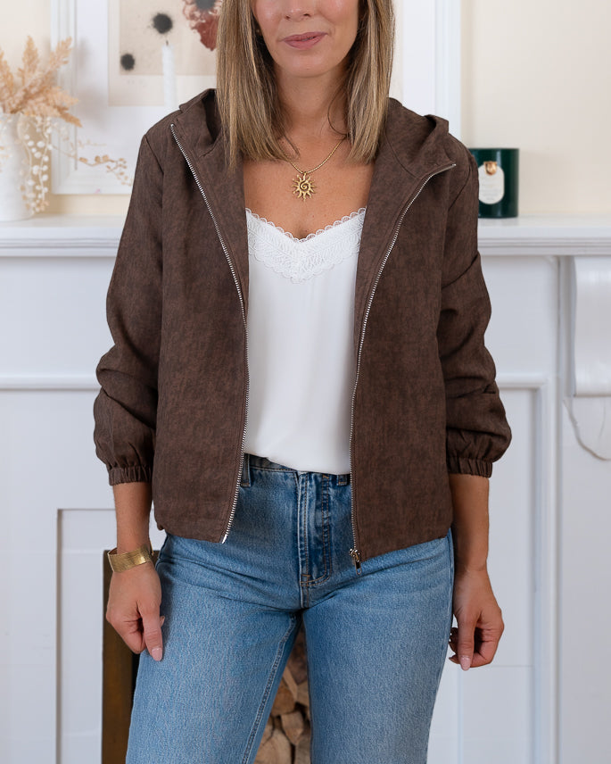 Brown Tracy Jacket