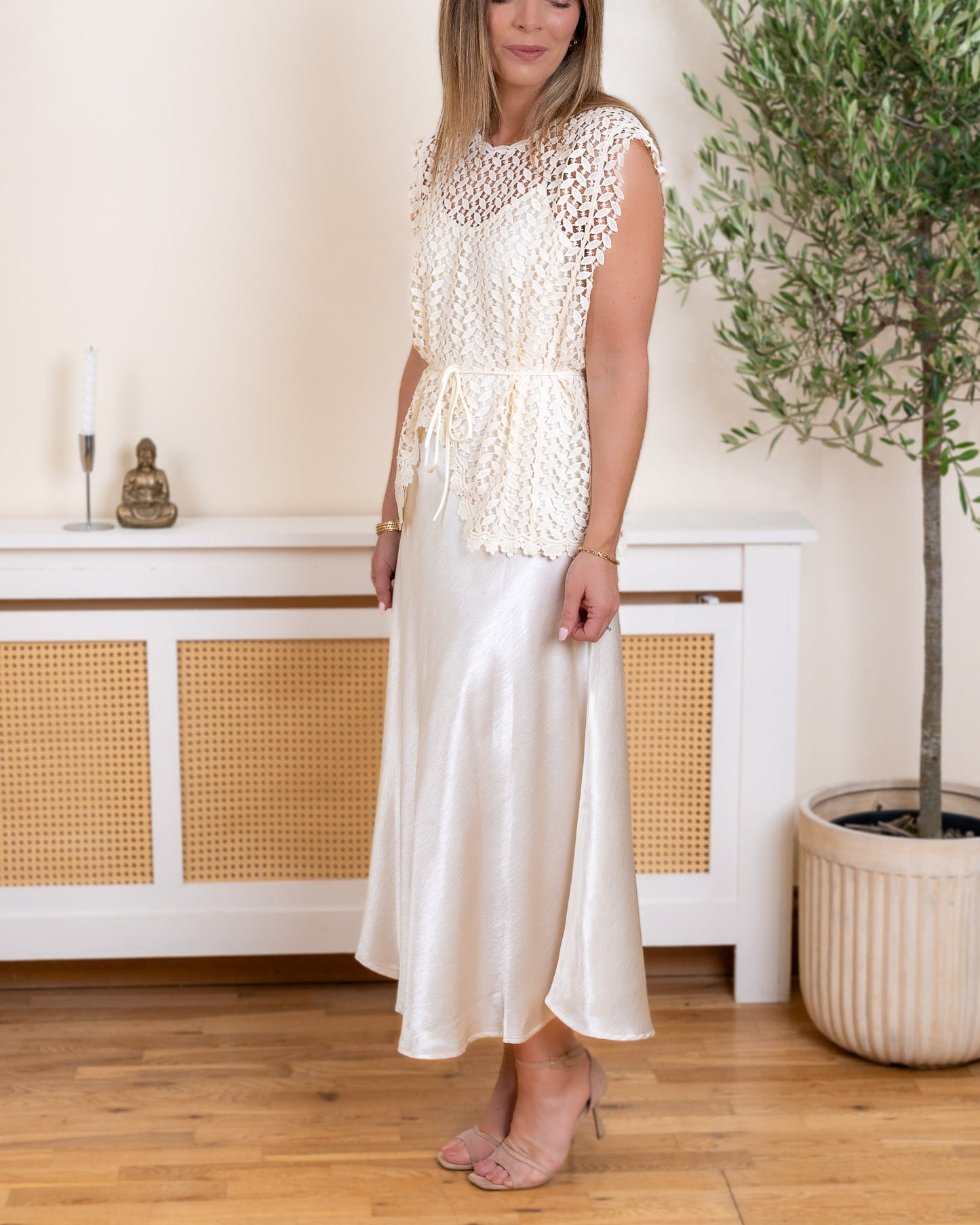 Ecru Greece Dress