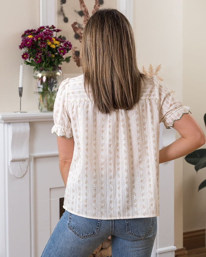 Ecru Clarisse Blouse