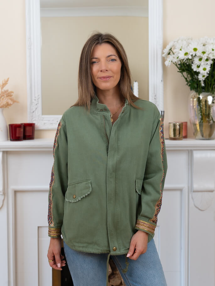 Green Indiana Jacket