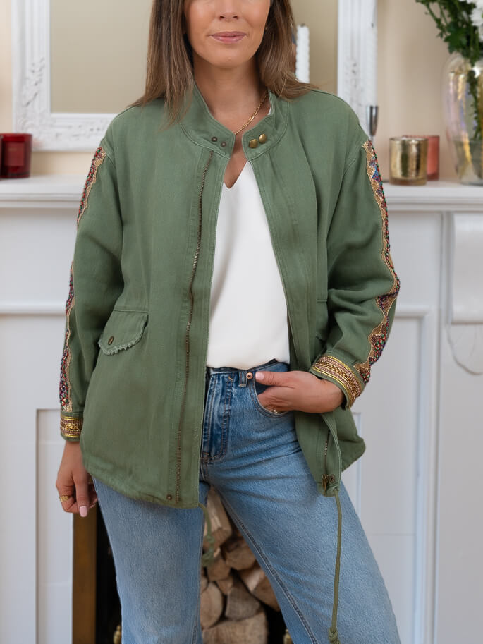 Green Indiana Jacket
