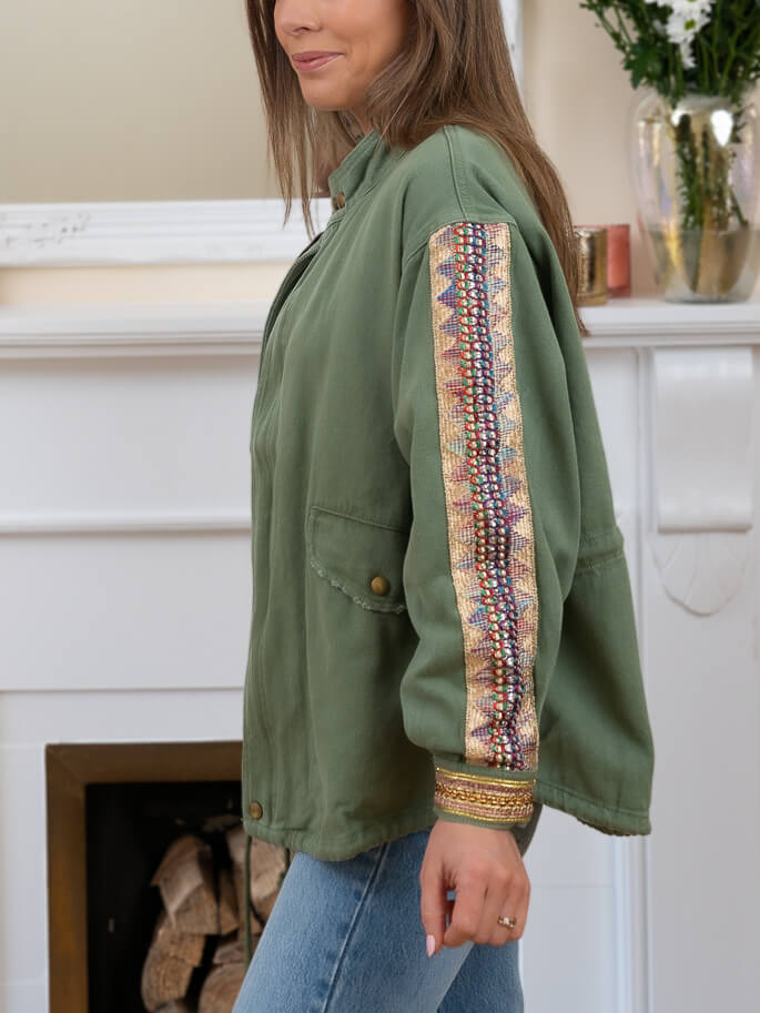 Green Indiana Jacket