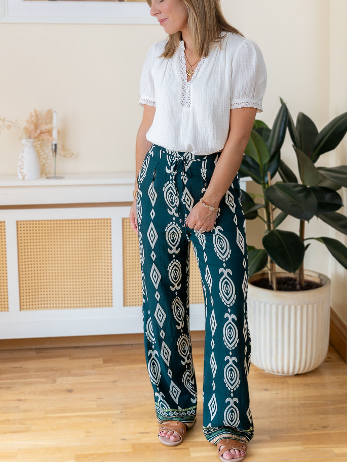 Green Leo Trousers
