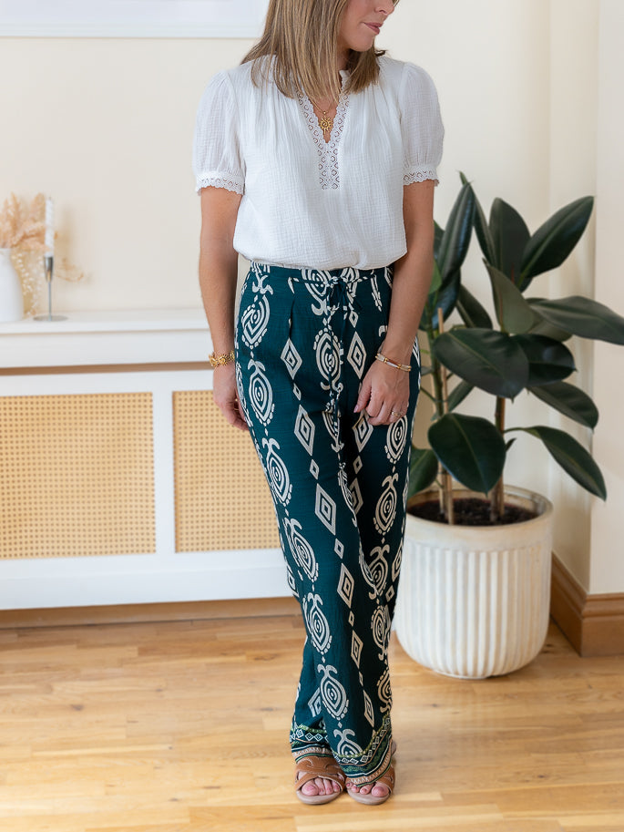 Green Leo Trousers