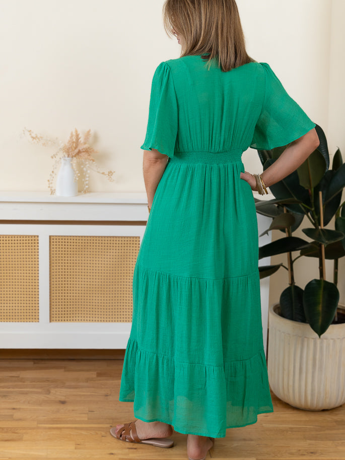 Green Murcia Maxi Dress