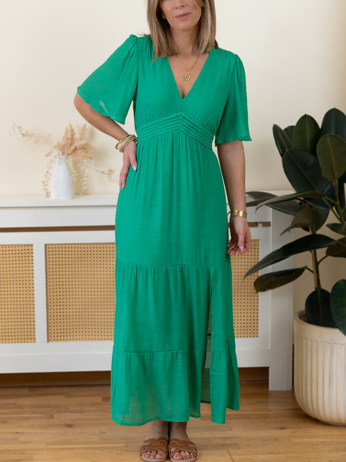Green Murcia Maxi Dress