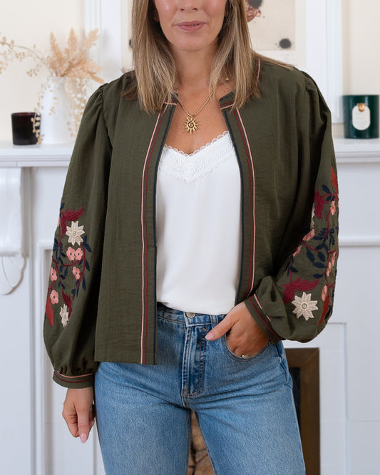 Khaki Beth Jacket