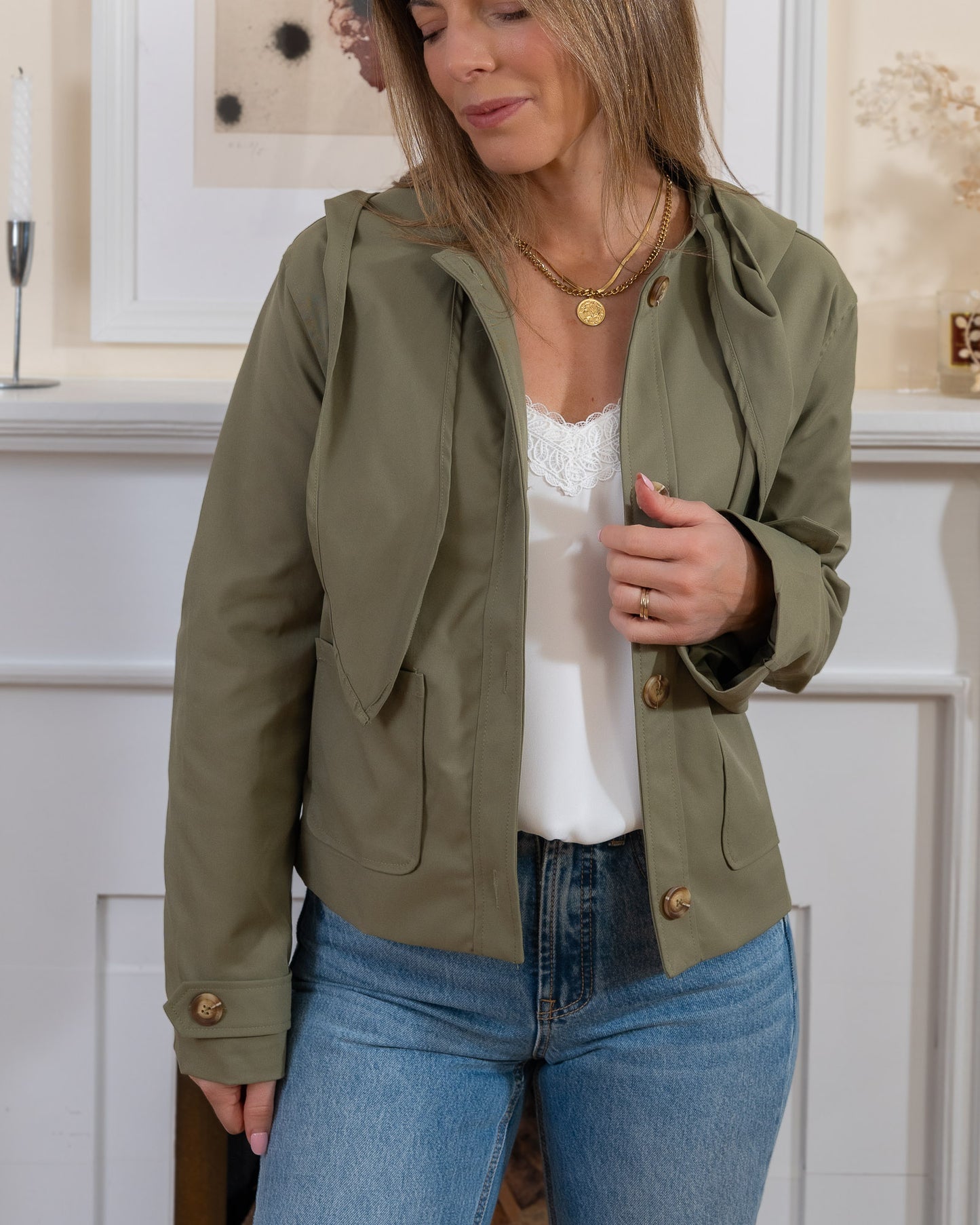 Khaki David Jacket
