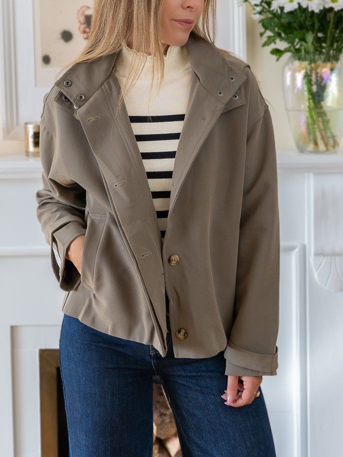 Khaki Harper Jacket