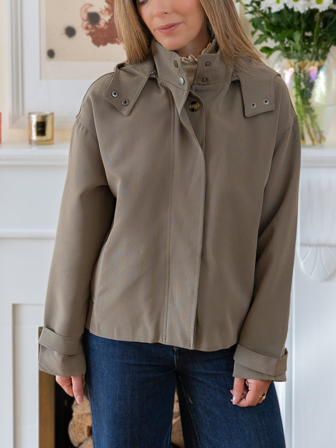 Khaki Harper Jacket