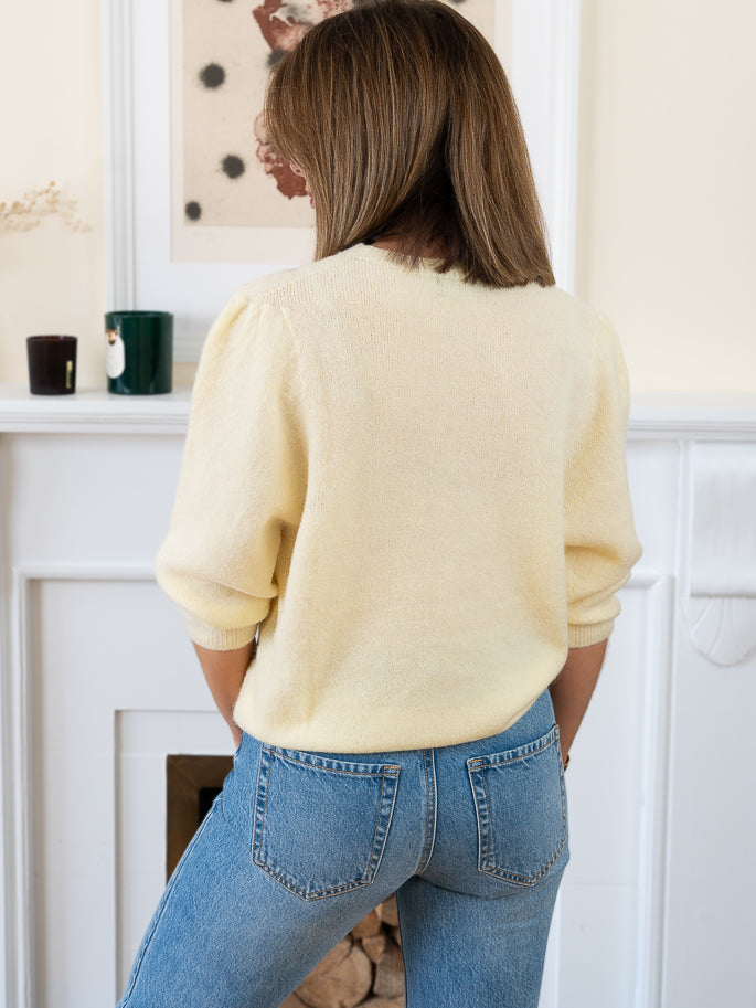 Lemon Connie Alpaca Jumper