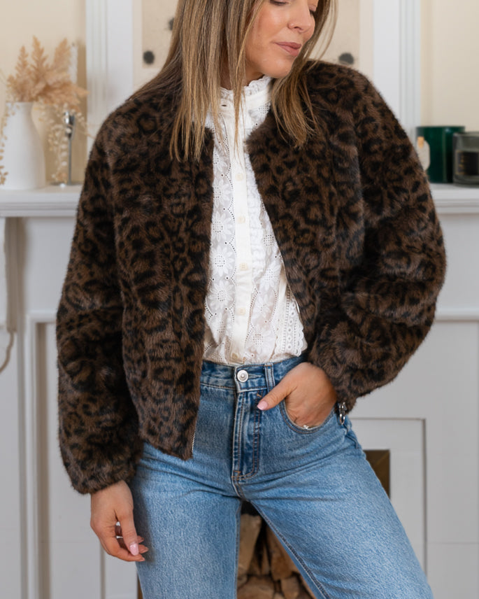 Leopard Louisa Jacket