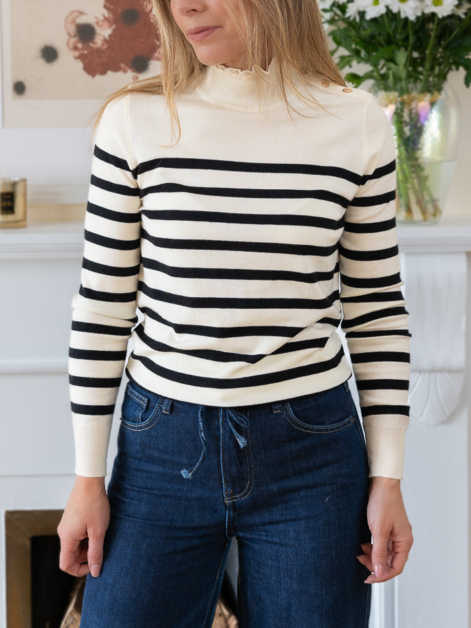 Loreta Striped Top