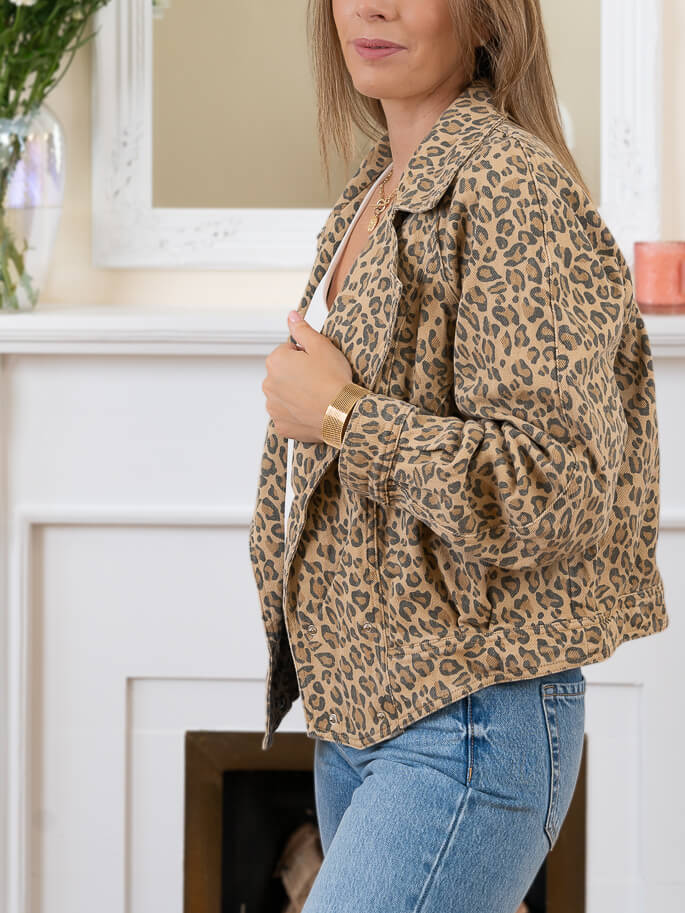 Martina Leopard Jacket