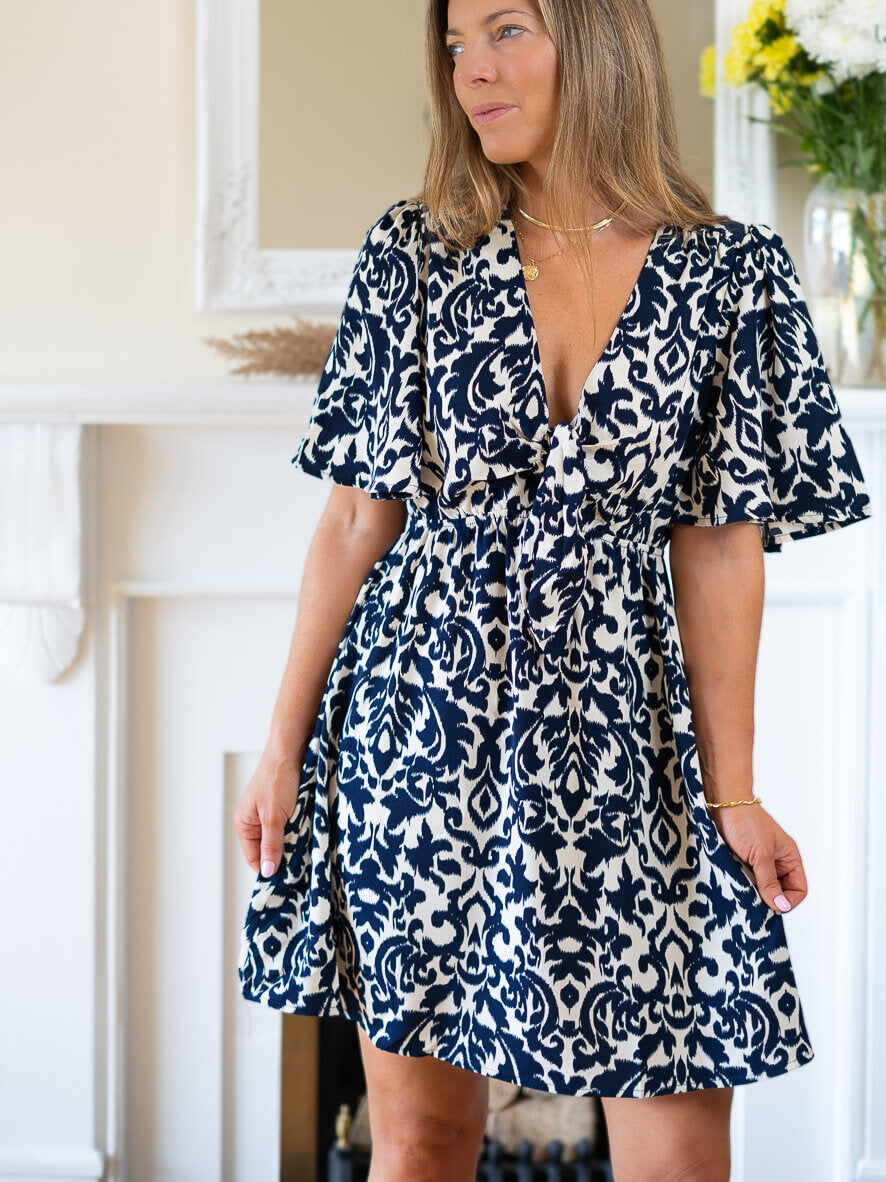 Navy Alexa Dress