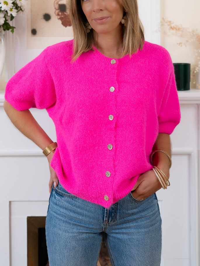 Pink Anna Cardigan
