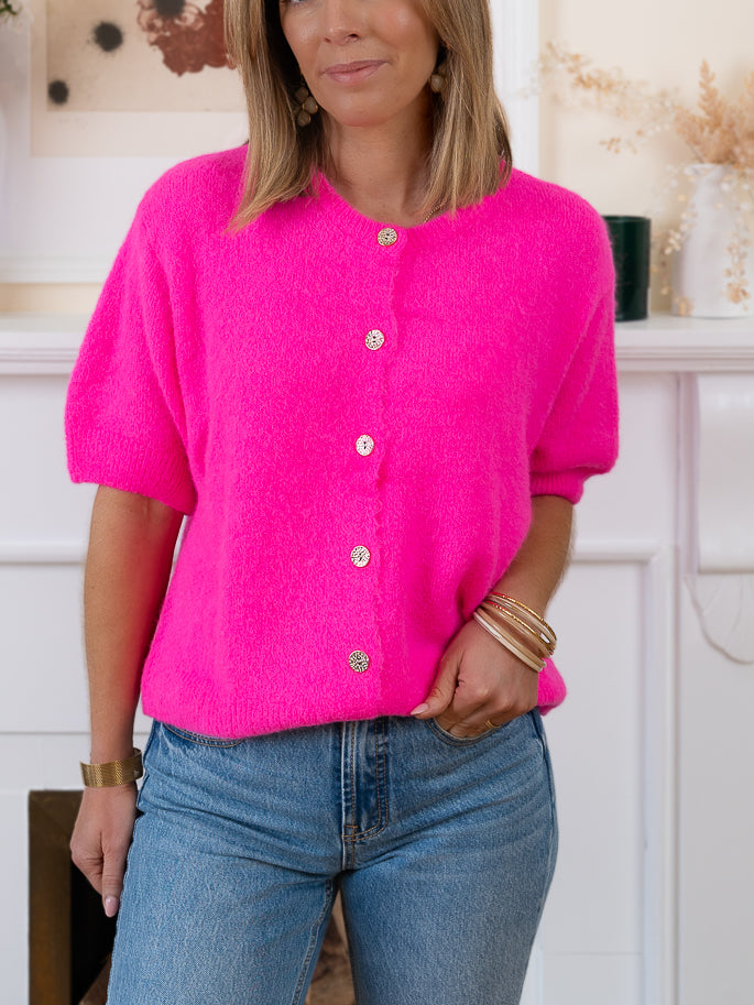 Pink Anna Cardigan