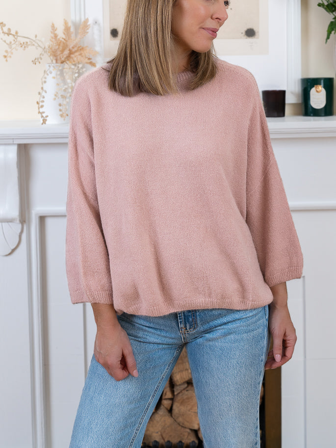 Pink Colette Alpaca Jumper