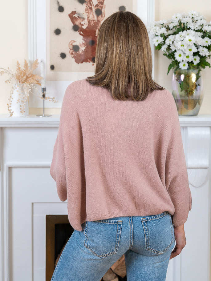 Pink Colette Alpaca Jumper