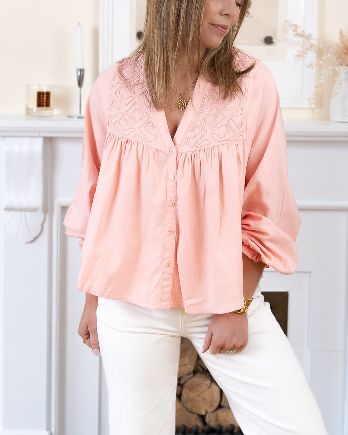 Pink Connie Blouse