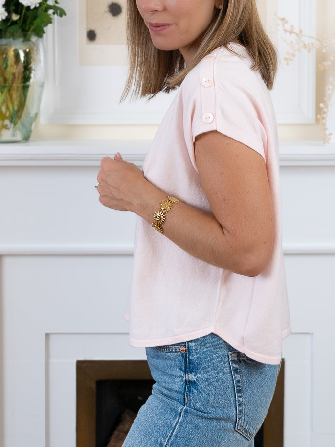 Pink Rachel Top