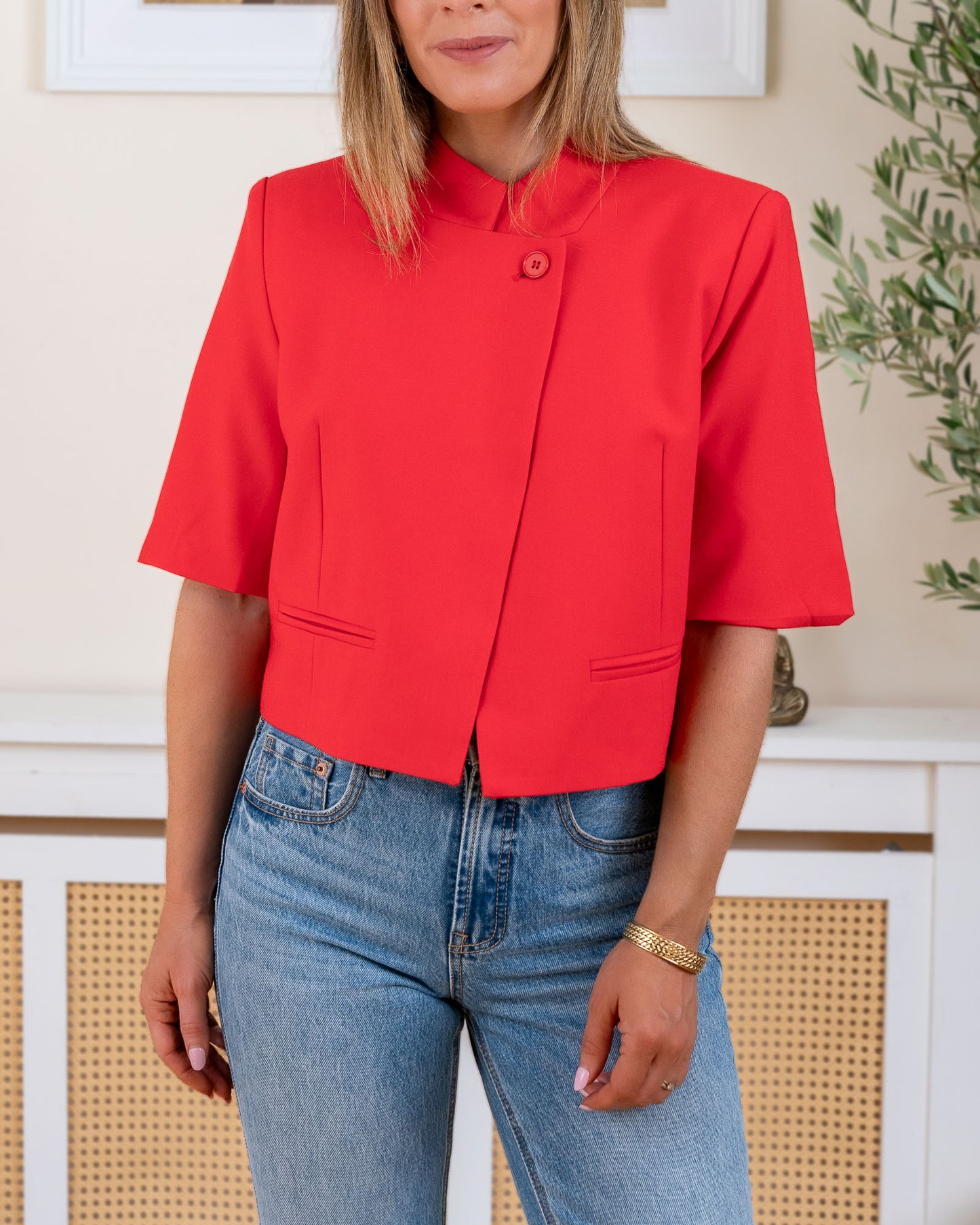 Red June Blazer