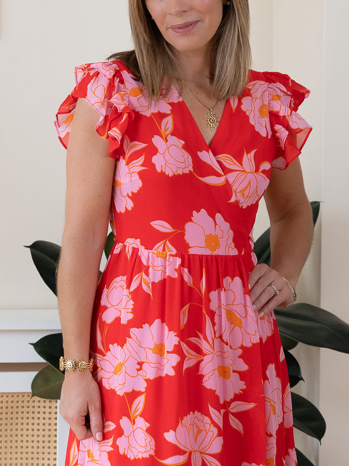 Red Lila Dress