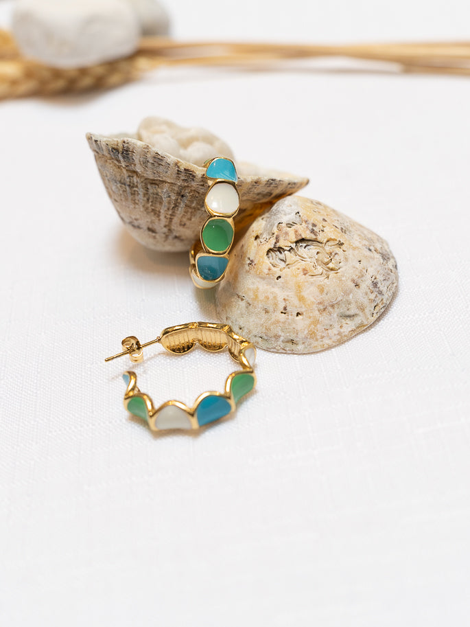 Sea earrings
